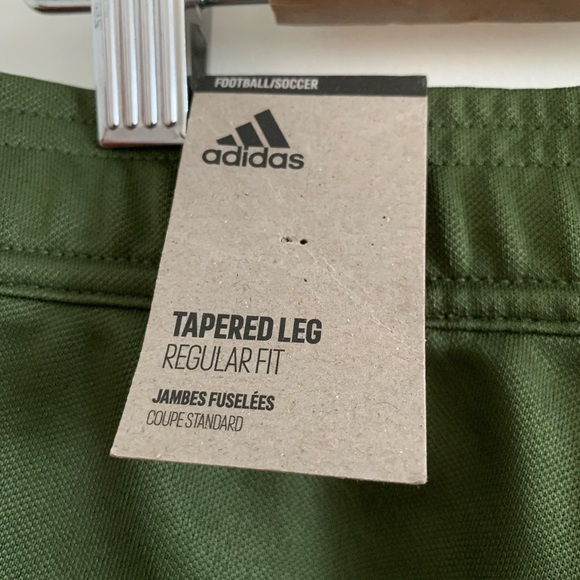 Adidas Wilpin/White Track Pants. Regular Fit, Tapered Leg with Zipper M - Picture 9 of 9
